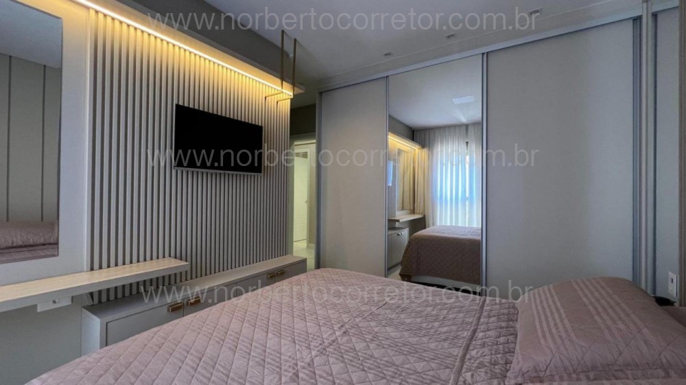 Apartamento 3 sutes, finamente mobiliado, Itapema