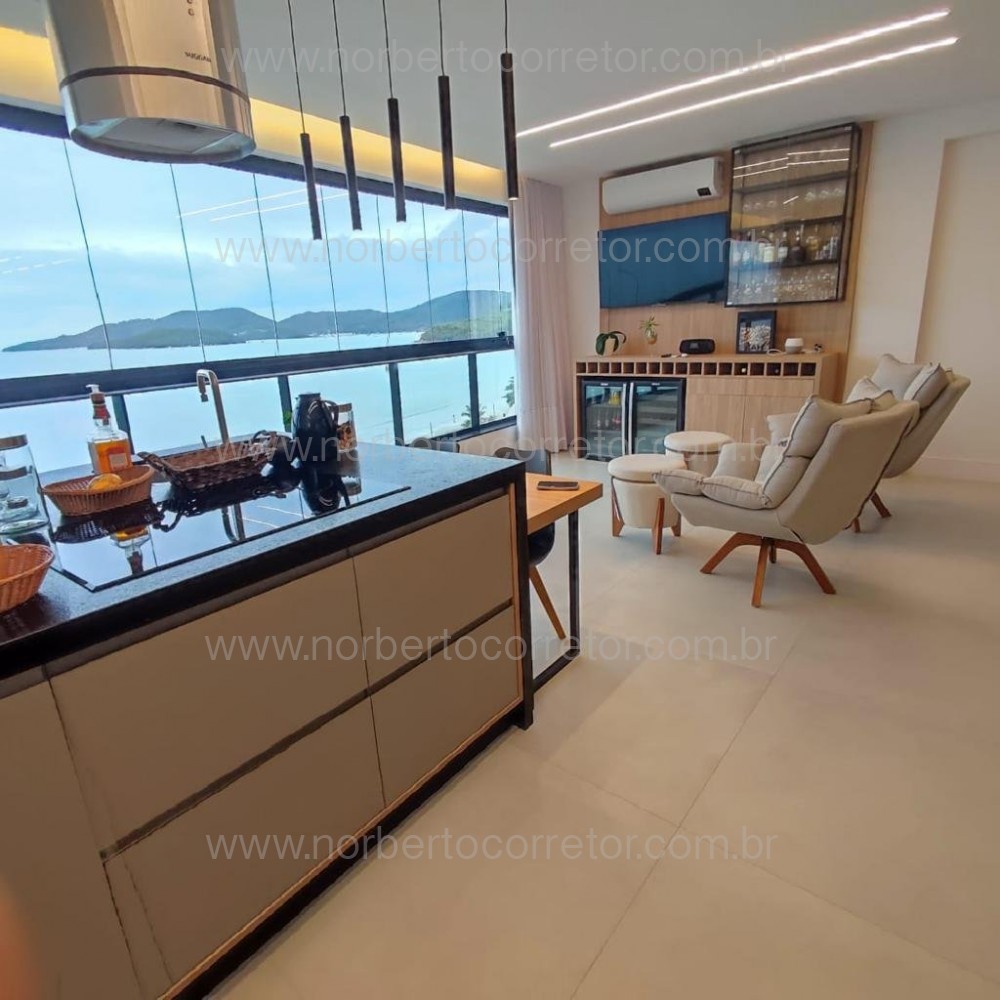Apartamento frente mar ,Pereque Porto Belo SC 