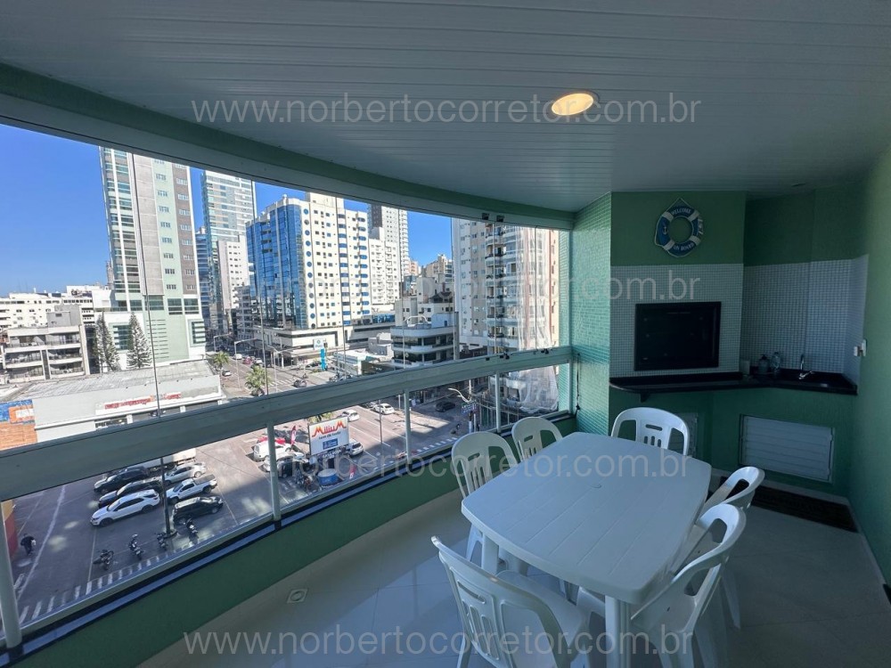 Apartamento mobiliado P NA AREIA, Itapema SC 