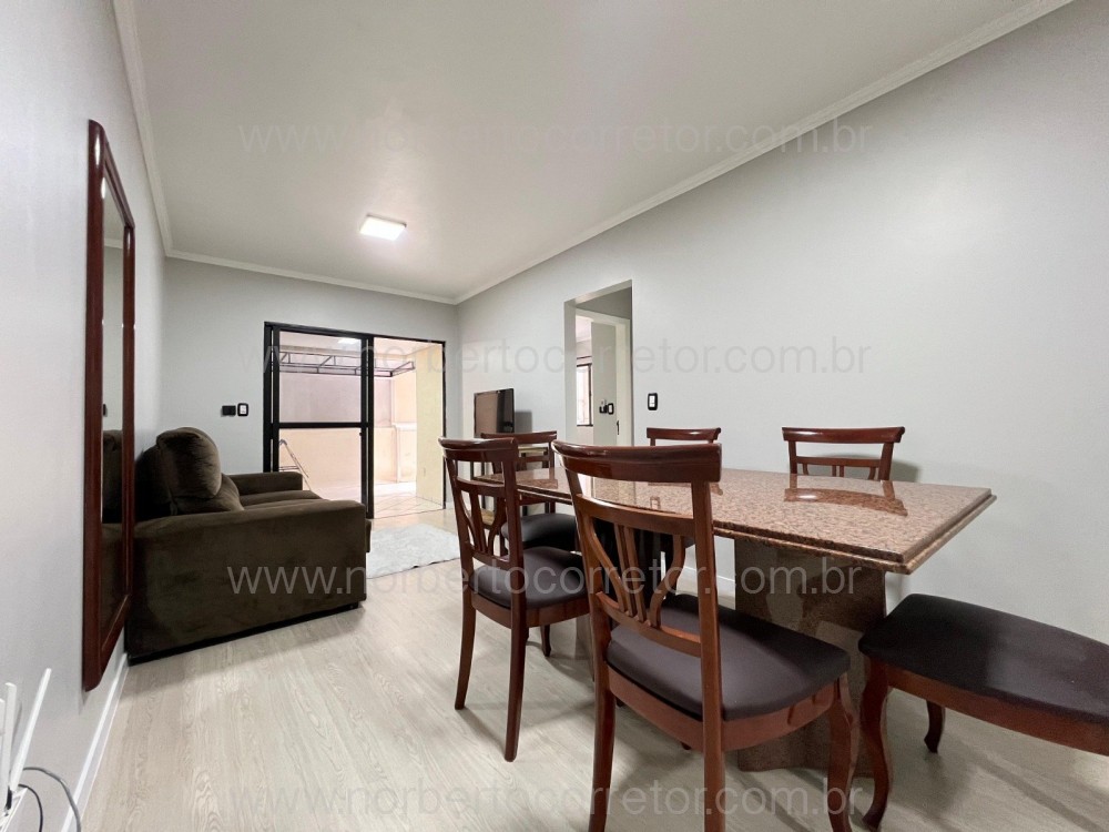 Apartamento 3 dormitrios , mobiliado , Meia Praia