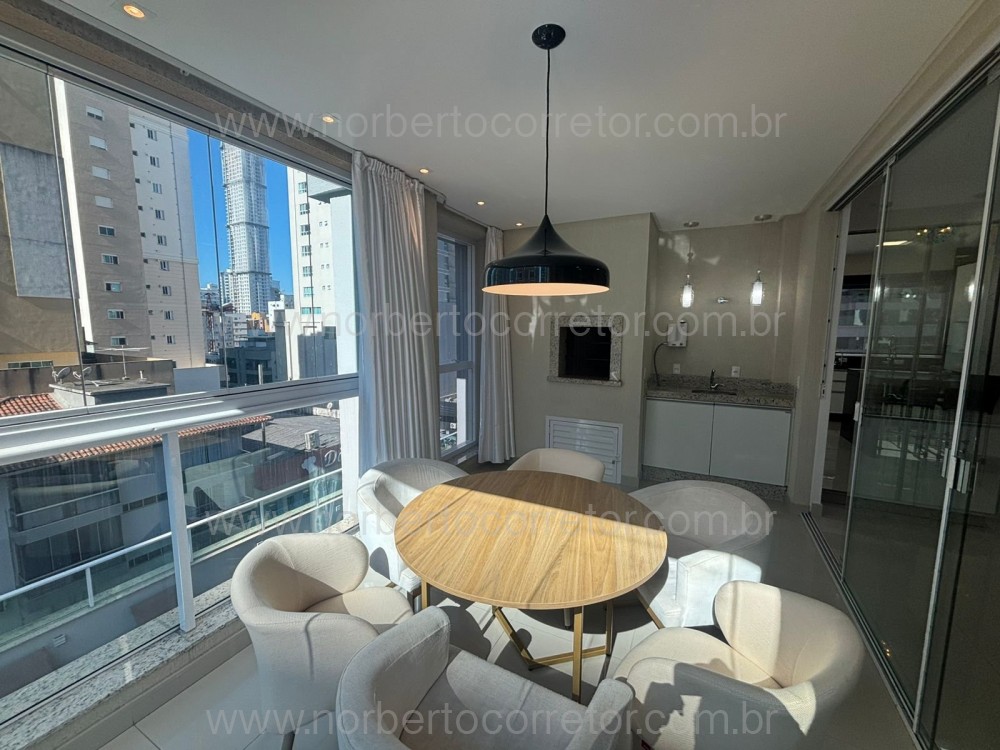Apartamento 3 su�tes mobiliado, Itapema SC 