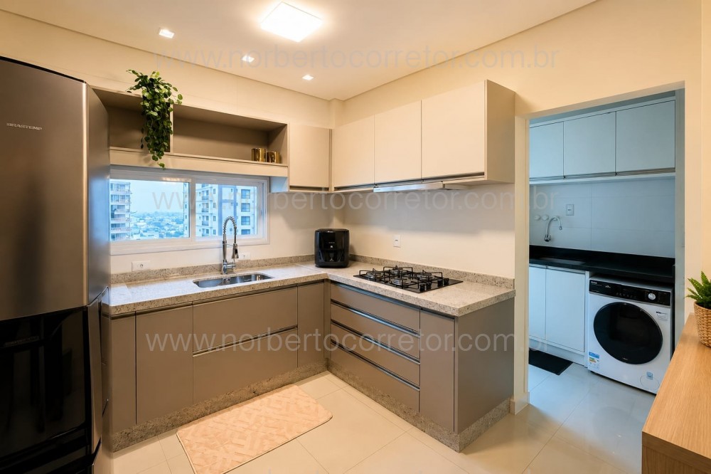 Apartamento mobiliado Meia Praia, Itapema SC 