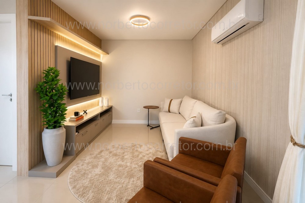 Apartamento mobiliado Meia Praia, Itapema SC 