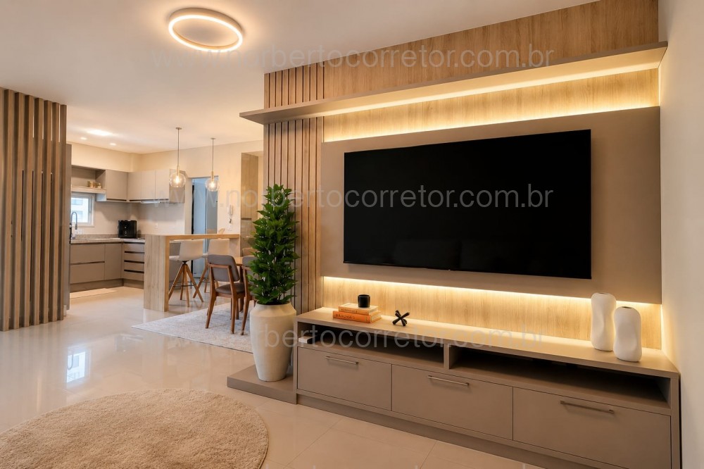 Apartamento mobiliado Meia Praia, Itapema SC 