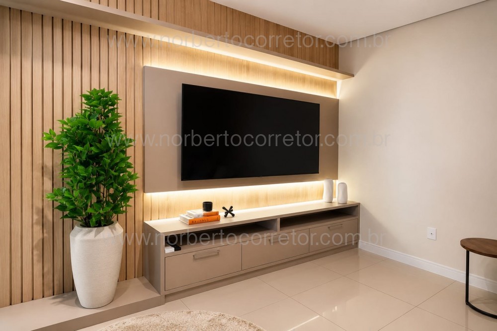 Apartamento mobiliado Meia Praia, Itapema SC 