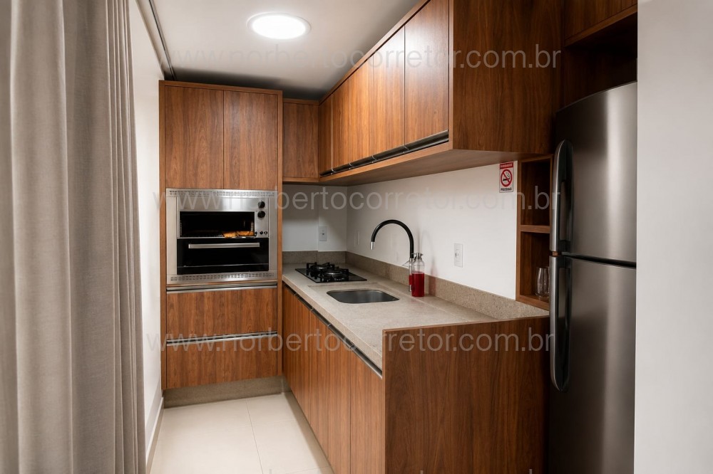 Apartamento mobiliado Meia Praia, Itapema SC 